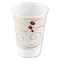 Dart Symphony Design Wax-Coated Paper Cold Cups, 7 oz, Beige/White/Red, PK2000 R7N-J8000 - alternate 1